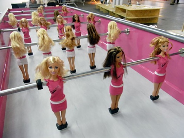 Barbie csocsó
