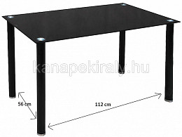GRI-130 fix étkezőasztal, 130 cm