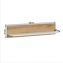 Vilgo polc,100 cm