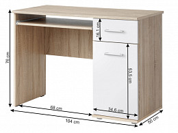 Emíra PC asztal