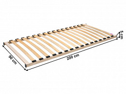 MNN-90 ágyrács 90x200