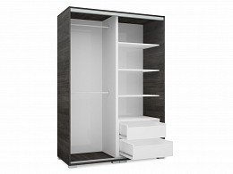 BND-120 tolóajtós gardróbszekrény 120 cm