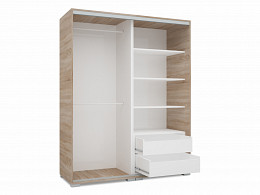 BND-180 tolóajtós gardróbszekrény 180 cm