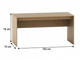 Téna íróasztal, 150 cm