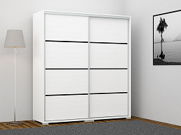BRN-180 tolóajtós gardróbszekrény 180 cm