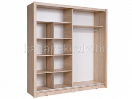 BRGM-002 tolóajtós gardróbszekrény