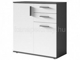 METI-03 2 ajtós 2 fiókos komód