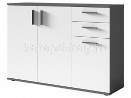 METI-02 3 ajtós 2 fiókos komód