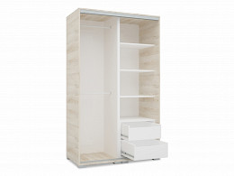 DMND-120 tolóajtós gardróbszekrény 120 cm
