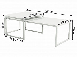 ENIO-002 dohányzóasztal szett