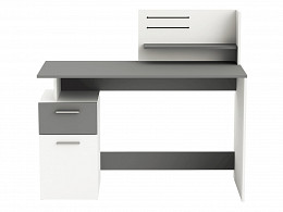 PLT-120 fiókos polcos íróasztal, 121 cm
