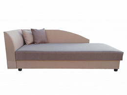 Mira rugós heverő karfával és háttámlával, 105x200, balos
