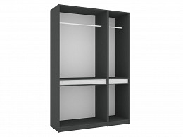 BSS-135 gardróbszekrény RGB LED világítással 135 cm