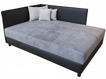 Triest ágyneműtartós relax bonellrugós heverő 160x200, balos