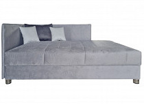 Triest ágyneműtartós relax bonellrugós heverő 120x200, balos