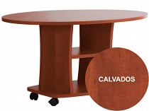 EGDD-03 ovális dohányzóasztal, calvados