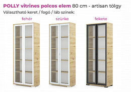 Polly tálalószekrény 80 cm