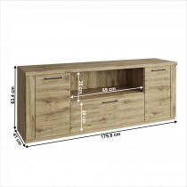 Dori TV-állvány 180 cm