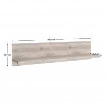 Jesi polc 120 cm