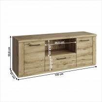 Dori TV-állvány 135 cm