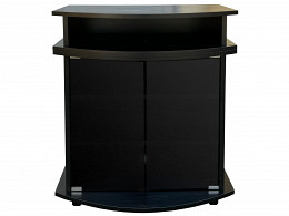 EGDH-09 üveges hifi állvány forgó tetővel