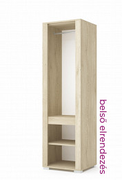 Cortina C2 ruhásszekrény 60 cm