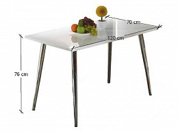 PEO-120 étkezőasztal, 120 cm
