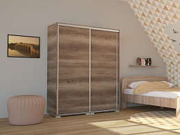 BND-180 tolóajtós gardróbszekrény 180 cm