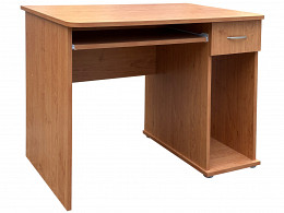 Flat 1 fiókos számítógépasztal 100 cm, jobbos