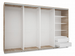 DMND-318 tolóajtós gardróbszekrény 318 cm