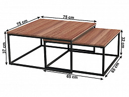 KSTL-001 dohányzóasztal szett