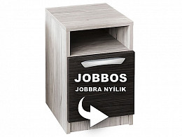 DBA éjjeliszekrény, jobbos