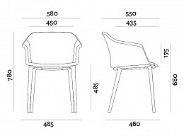 ARPA 4 db tárgyaló fotel