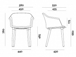 ARPB 4 db tárgyaló fotel