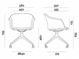 ARPE 4 db tárgyaló fotel