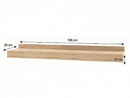 Olina polc, 108 cm