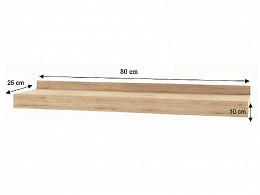 Olina polc, 80 cm