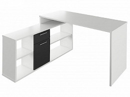 NEO-135 univerzálisan szerelhető sarok számítógépasztal, 135 cm