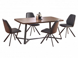CRZZ-180 acél vázas fix étkezőasztal, 180 cm