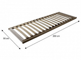 BSFF-80 nyitható ágyrács 80x200