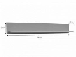 Polett polc 130 cm