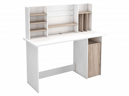 AMB-121 felépítményes íróasztal, 121 cm
