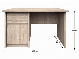 Nalla PC asztal 120 cm