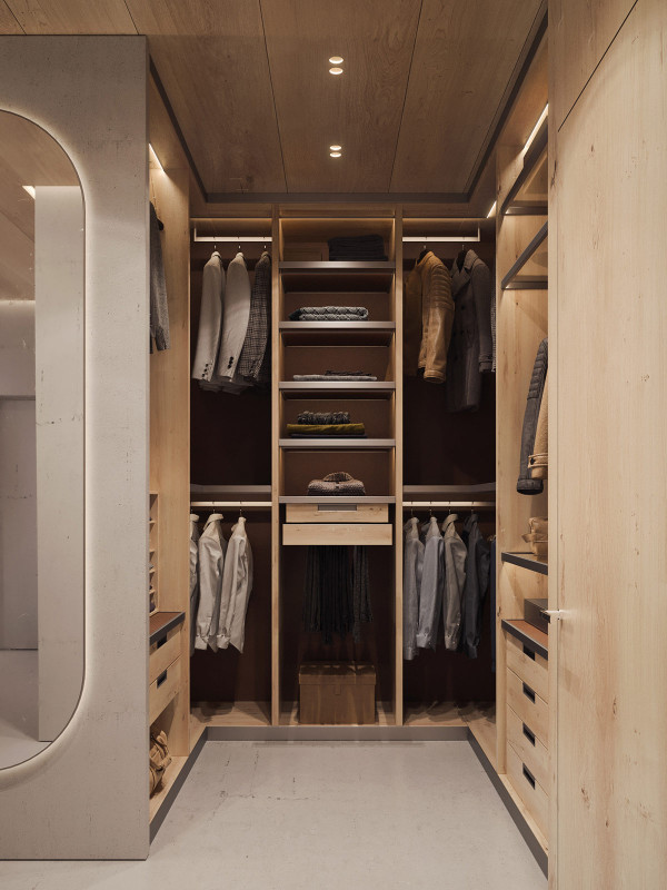 200 m2 luxus egy felhőkarcolóban, 4 szinten