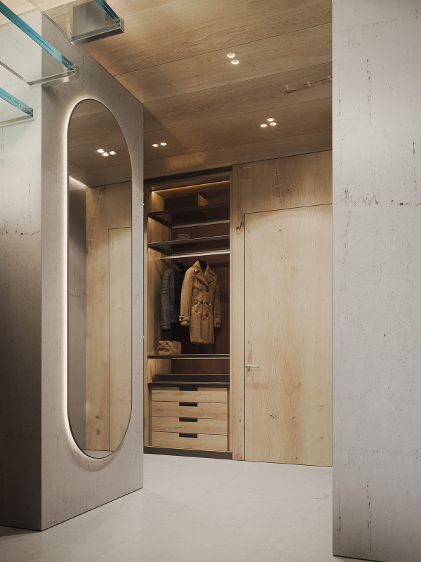 200 m2 luxus egy felhőkarcolóban, 4 szinten