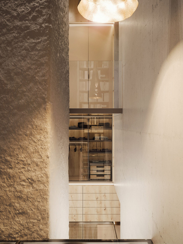 200 m2 luxus egy felhőkarcolóban, 4 szinten
