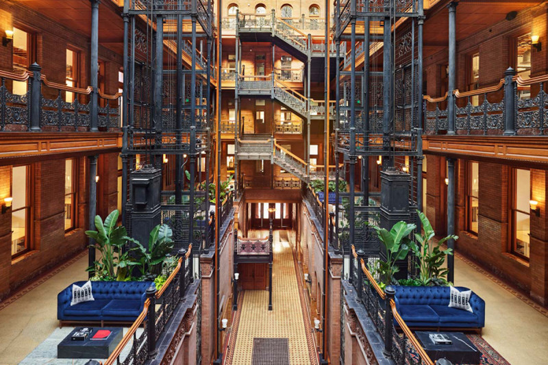 Szárnyas fejvadász és a Bradbury Building