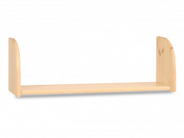 MRS Tömör fenyő fali polc