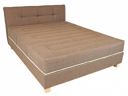 Boxspring Medium kárpitozott bonellrugós franciaágy, 160x200