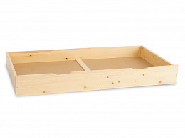 GNT 3/4-es 20 cm magas fenyő ágyneműtartó